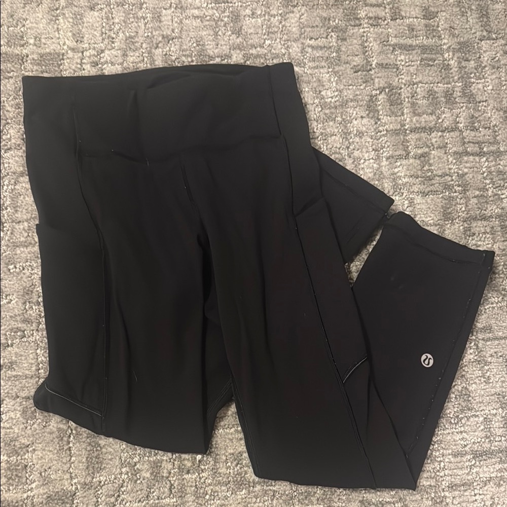 lululemon athletica Women's Classic Black leggings- size 2